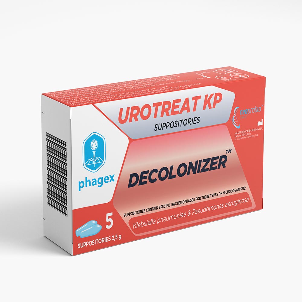 Супозиторії Деколонайзер™ уротріт KP