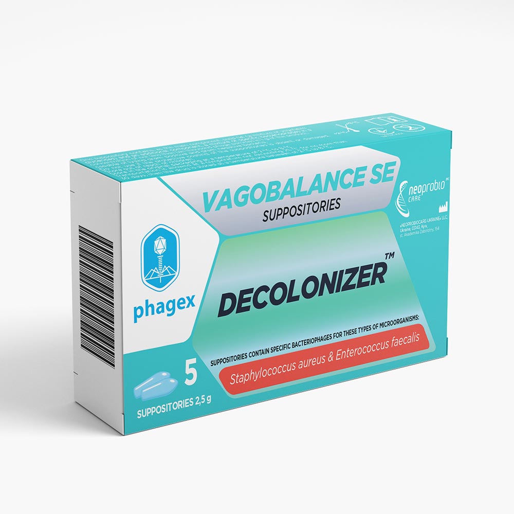 Супозиторії Деколонайзер™ вагобаланс SE