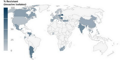 Карта стійкості до антибіотиків